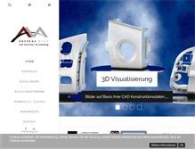 Tablet Screenshot of andreasmoos.de
